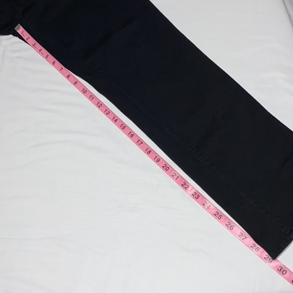 Eddie Bauer | Elysian Slim Straight Jeans - Slightly Curvy | Black | Size 14 - Picture 6 of 11